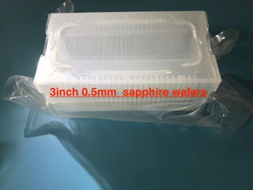 Harga yang pantas 76.2mm Al2O3 Kristal Safir Substrat 2 4 6 Inch SSP DSP 0.5mm C - Sumbu on line