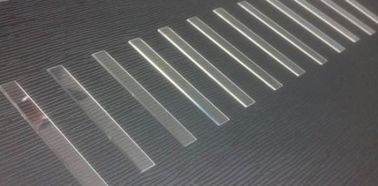 Harga yang pantas Al2O3 Tunggal Kristal Kustom Sapphire Kaca Razor Medical Blade 38x4.5x0.3mmt on line
