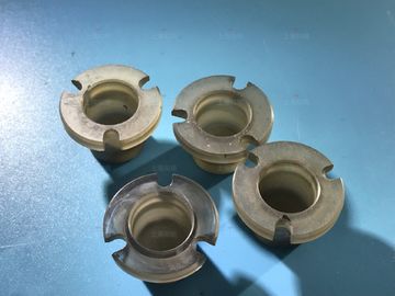 Harga yang pantas 9.4 Kekerasan Wafer Karbida Silikon Bagian Bantalan Kristal Tunggal Bentuk Disesuaikan on line