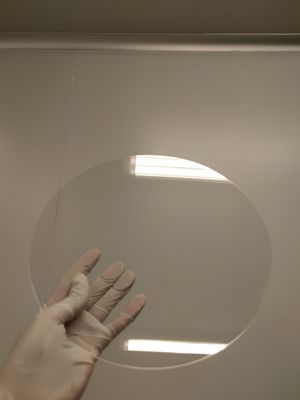 Harga yang pantas Diameter 300mm Notch DSP Safir Substrat Wafer on line