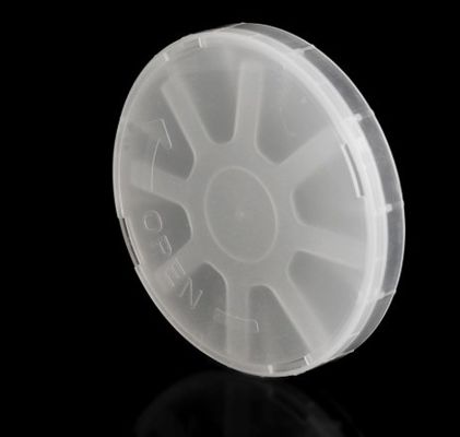 Harga yang pantas PP 12 Inch Round Single Wafer Carrier Container Box Mencegah Kontaminasi on line