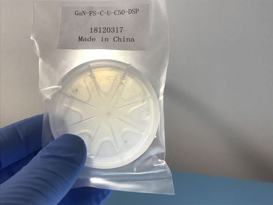Harga yang pantas Substrat GaN Berdiri Bebas Perangkat Bubuk Wafer HVPE GaN GaN-On-Sapphire GaN-On-SiC on line
