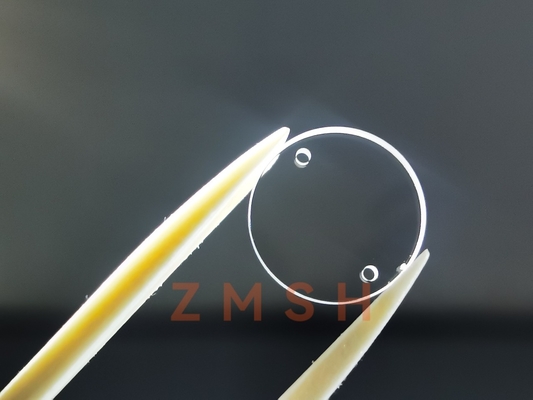 Harga yang pantas Jendela Optik Safir Ukuran Disesuaikan 2mm Tebal Dengan Lubang on line