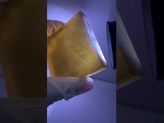 Bahan Mentah Safir Kuning Buatan Laboratorium