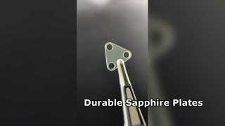 Piring Safir Kustom Berlubang